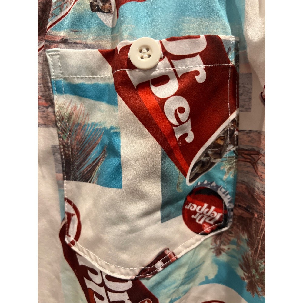 Dr Pepper Mens Tropical Beach Print Swim Trunks Board Shorts 3XL RPN007BMNWT - Picture 4 of 6